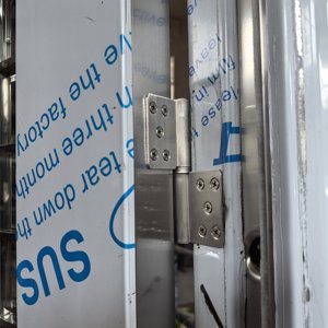 <span class=keywords><strong>Porte</strong></span> <span class=keywords><strong>d</strong></span>'<span class=keywords><strong>entrée</strong></span> de sécurité TECHTOP anti-effraction en acier inoxydable <span class=keywords><strong>avec</strong></span> <span class=keywords><strong>grille</strong></span> de protection et vitrage pour maison moderne - Product Image 4