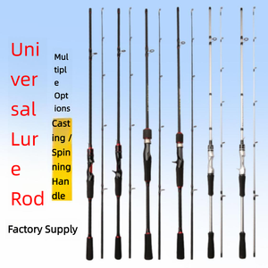 <span class=keywords><strong>Canne</strong></span> à pêche en fibre de carbone de qualité supérieure, manche universel pour lancer et mouliner, puissance M/ML, longueurs de 1,8m à 2,4m, directement de l'usine - Product Image 1
