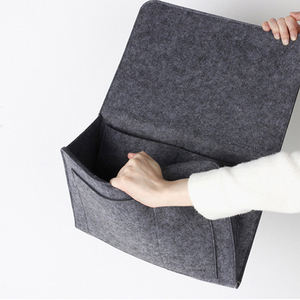 شعرت السرير التخزين المنظم حقيبة سرير أريكة طاولة تلفزيون التحكم عن بعد شنقا العلبة أريكة سرير تخزين حامل مُنظِم جيوب - Product Image 2