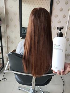<span class=keywords><strong>Kit</strong></span> de traitement lisseur à la kératine brésilienne professionnelle marque privée <span class=keywords><strong>lissage</strong></span> des cheveux acide aminé organique acide hyaluronique - Product Image 4