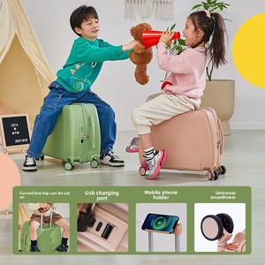 Valigia per <span class=keywords><strong>Bambini</strong></span> Utilizzabile come Trolley, Adatta per Studenti, Bagaglio a Mano da 18 Pollici, Valigia Ultraleggera - Product Image 5