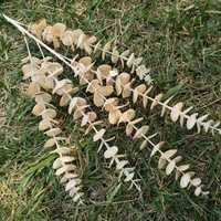 Plantes artificielles de haute qualité, verdure artificielle en plastique, 5 branches d'eucalyptus pour la décoration de la maison et des mariages