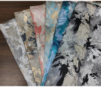 Tissu jacquard graffiti pour rideau mode style palais tissu jacquard motif 3D tissu jacquard