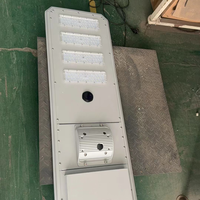 Lampe solaire de rue de jardin intelligente, indice de protection IP66, avec LED tout-en-un 60W/80W/120W, nouveau design breveté