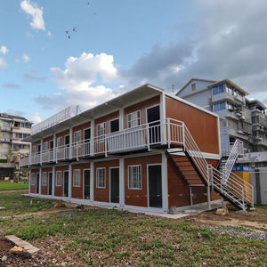 <span class=keywords><strong>Casa</strong></span> Contenedor de Acero Prefabricada Móvil de 40 pies con Panel Sándwich, Contenedor de Carga Seca de 40 pies de Altura en Venta - Product Image 5