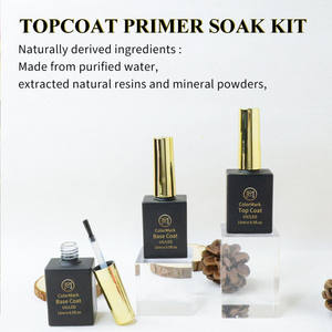 Ensemble de <span class=keywords><strong>Base</strong></span> en <span class=keywords><strong>Gel</strong></span> Transparent et Super <span class=keywords><strong>Top</strong></span> <span class=keywords><strong>Coat</strong></span> Sans Hema 15ml Vente en Gros - Product Image 6