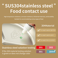 Assiettes creuses classiques en acier inoxydable 304 de qualité alimentaire, polies, différentes tailles pour hôtels, écoles, cafétérias, fêtes