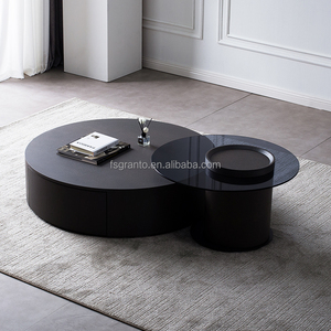 ชุดโต๊ะกาแฟไม้สำหรับห้องนั่งเล่น,โต๊ะกลางเฟอร์นิเจอร์และโต๊ะข้างบ้าน - Product Image 5