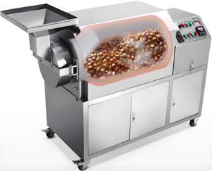 Máquina Automática para Tostar Nueces de Anacardo, Máquina para Tostar Nueces de Anacardo Saladas, Máquina para Tostar Nueces de Anacardo de 50 kg, Mejores Precios <span class=keywords><strong>en</strong></span> India - Product Image 2