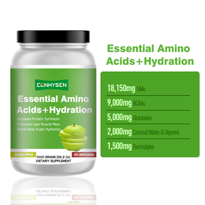 ผง bcaa กรดอะมิโนที่จำเป็น + ผงไฮเดรชั่นเพิ่มการสังเคราะห์โปรตีนรสชาติแอปเปิ้ลเขียว - Product Image 6