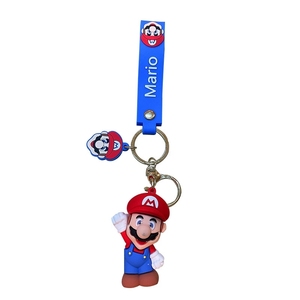 <span class=keywords><strong>Llavero</strong></span> 3D de PVC de Anime, <span class=keywords><strong>Llavero</strong></span> de Goma Kawaii de Super <span class=keywords><strong>Mario</strong></span> <span class=keywords><strong>Bros</strong></span>, <span class=keywords><strong>Llavero</strong></span> Promocional de Silicona Personalizado para Coche/Bolso - Product Image 5