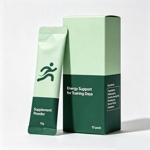 Customized Digital Printing Empty Packaging Bag for Honey Coffee Powder Back Seal Stick Pack <strong>Sachet</strong> with Paper Box - Product Image 2