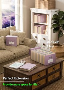 100% BPA Tab A-Z tự do thiên nhiên khỏe mạnh 26 Túi rơm lúa mì mở rộng thư mục tập tin - Product Image 5