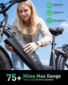 Bicicleta Eléctrica Inteligente Actbest Cozy con Llantas Gruesas de 24*3.0 Pulgadas, 48V15.6AH, Aplicación Inteligente y Conectividad - Product Image 5