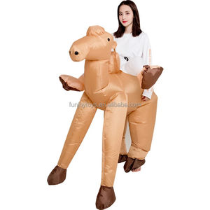 Costume gonflable de chameau amusant pour adulte, pantalon de costume de <span class=keywords><strong>mannequin</strong></span> de dessin animé, accessoires d'ambiance pour animaux à monter - Product Image 5