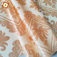 100% Polyester imprimé chaîne tricoté matelas tissu teint motif Satin feuilles pour lits surmatelas tissus en gros