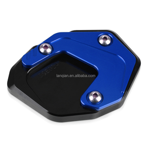 Para <span class=keywords><strong>BMW</strong></span> G310GS G <span class=keywords><strong>310GS</strong></span> G 310 GS 2018 <span class=keywords><strong>2019</strong></span> 2020 2021 Placa de Soporte Lateral CNC para Pedestal, Extensor de Base de Apoyo Ampliada - Product Image 3