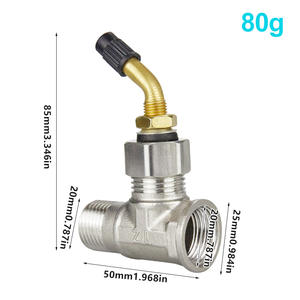 TMOK 1/2 "DN15 304 in acciaio inox maschio t-shirt a prova di congelamento raccordi di protezione per il rubinetto dell'acqua - Product Image 4