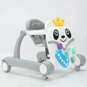 Baby Walker adequado para 6 meses a 3 anos portátil dobrável para crianças bicicleta de equilíbrio com música e luz barato toddler walker