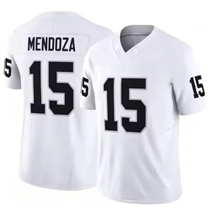 Maillots de football pour hommes Las Vegas 15 Mendoza 2 Ashton Jeanty 34 Jackson 89 Bowers 98 Crosby Maillots de football cousus USA - Product Image 6