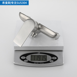 Hismans Stainless Steel <b>Shower</b> Faucet Single Handle Ceramic Valve Rain <b>Shower</b> Set Brushed Finish - Product Image 3