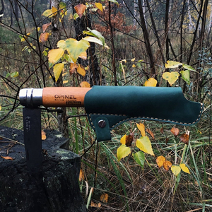 Portautensili da campeggio in pelle fatta a mano EDC Knife Holster knife Case portautensili da campeggio in pelle per <span class=keywords><strong>Opinel</strong></span> Victorinox - Product Image 5