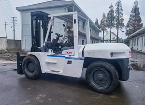 รถยกดีเซล TCM 10 ตัน มือสอง คุณภาพสูง ราคาโรงงาน ขายดี นำเข้าจากญี่ปุ่น รับประกัน 1 ปี ความยาวงา 1500 มม. เครื่องจักร - Product Image 4
