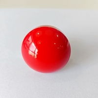 Bouton poussoir en forme de champignon CMP rouge 35 mm