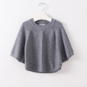Children's Custom Plain <b>Used</b> <b>Cashmere</b> Cape <b>Sweaters</b> of Wholesale Clothing - Product Image 2