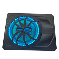 Caisson de basses de voiture de 10 pouces à bobine simple haute puissance 800W DC 12V avec amplificateur et tube de basses, cadre en aluminium actif pour l'audio de voiture