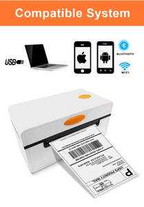 재고 제품이있는 배송 라벨 인쇄기 용 열 USB 배송 라벨 프린터 잉크가없는 4*6 - Product Image 2