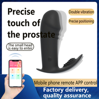 Télécommande 10 Modes Vibrateur-Culotte Portable Oeuf Saut Gode Anal Vagin Vibrateurs pour Femmes Culotte Vibrante Sex Toy