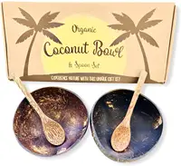 Natural Coconut Shell Bowl, Private Label, Premium