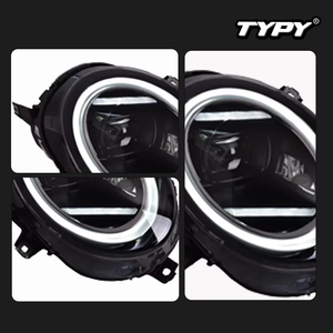 TYPY Nuevo Faro LED Mejorado, Lámpara Delantera Completa Modificada para BMW Mini F56 2014-2021, Señales de Giro, Luces de Circulación Diurna - Product Image 5