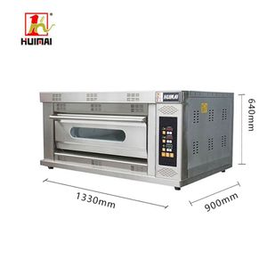 Bán buôn thương mại chuyên nghiệp 3 6 9 Khay Tempered Glass sàn điện máy bánh pizza Lò Nướng Bánh roti Lò nướng bánh mì lò - Product Image 2