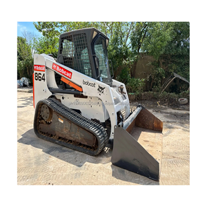 Cargadora sobre orugas usada Bobcat 864 Máquina de carga de tierra Explotación minera Maquinaria de construcción Precio bajo Uzbekistán - Product Image 1
