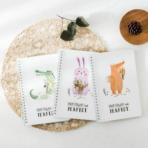 Nouveau cahier d'exercices pour étudiants 2024, couverture en papier, personnalisable, reliure spirale, impression, 40 feuilles A5 - Product Image 2