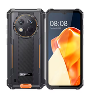 Smartphone robuste Oukitel WP28 S, écran HD de 6,52 pouces, 10600 mAh, 8 Go (4+4) + 128 Go, Android 14, appareil photo 13 MP, téléphone portable