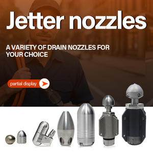 <span class=keywords><strong>Buse</strong></span> <span class=keywords><strong>de</strong></span> nettoyage diamantée AMJET Commercial Jeting Clean 150-300 bars 70-120 LPM pour le nettoyage des eaux usées et des canalisations <span class=keywords><strong>de</strong></span> 100-300 mm Hydro - Product Image 6