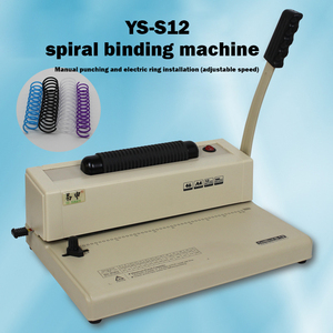 Cuộn dây đơn A4 Hướng dẫn sử dụng máy đục lỗ Album Đấu Thầu tài liệu nhựa xoắn ốc cuộn dây điện máy tính RÀNG BUỘC - Product Image 2