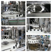 Machine de remplissage de petits flacons pour fond de teint liquide et parfum en vaporisateur, 60 ml et 120 ml, certifiée CE