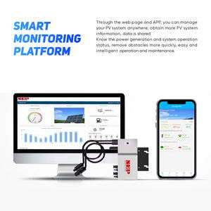 อินเวอร์เตอร์ไมโครแบบเชื่อมต่อกริด NEP BDM 800w 1kw 1000w 1200w 1600w 200w ระบบเฟสเดียว ขนาดเล็ก พร้อมฟังก์ชัน MPPT - Product Image 5