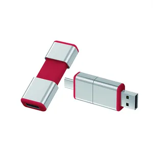 Penjualan langsung dari pabrik Stik usb c cle flash drive usb logo khusus Gratis 4gb 8gb 16gb 3.0 Promosi memori 64gb 128gb 2.0 pena Tipe c