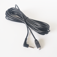3.5 MM Stereo Jack Audio Plug Audio Jack Plug zu Mini B 4 Pin Male Connector Usb Cable TRS Usb 4pin Cable Right Angle 3.5 Mm PVC