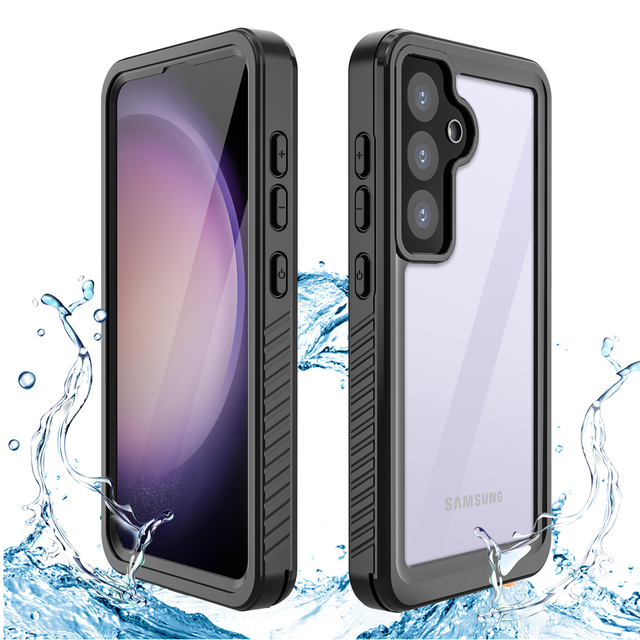 Heavy-Duty Waterproof Anti-Scratch Shockproof Cover for Samsung Galaxy S24 S24 Plus S24 Ultra Rugged Grip  Mobile Phone Cases