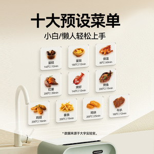 Friteuse à air Daewoo Fangfang 5L, grande capacité, design carré, revêtement céramique, cuisson rapide, nettoyage facile, multifonctionnelle - Product Image 3