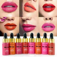 Teinture à lèvres de différentes couleurs, maquillage semi-permanent, pigment personnalisé, emballage personnalisé, salon de beauté, teinture à lèvres hydratante, kit de teinture à lèvres BB