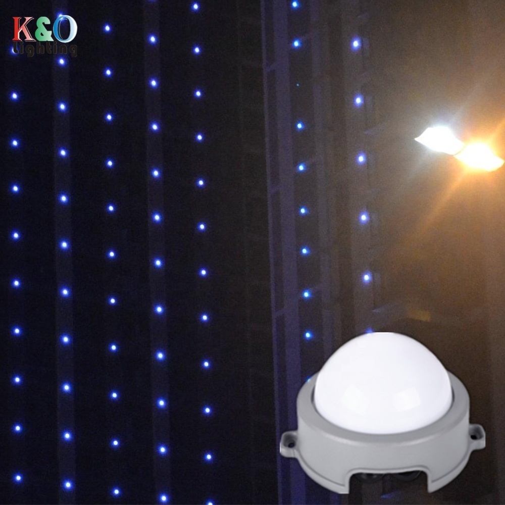 Hot Sale IP65 Waterproof RGB 5W DC 24V Outdoor Wall Eave Led Pixel Point Light