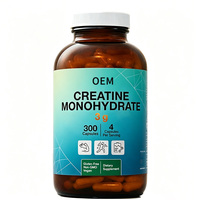 Capsules de créatine pour booster l'énergie, la masse musculaire et la force physique, complément de créatine pour la salle de sport, capsules de créatine monohydrate