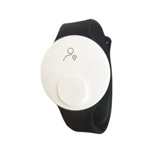 Ble aoa solução de posicionamento kit de ferragens, pulseira interna bluetooth aoa beacon para posicionamento pessoal com nrf52820